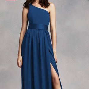 David’s bridal navy dress